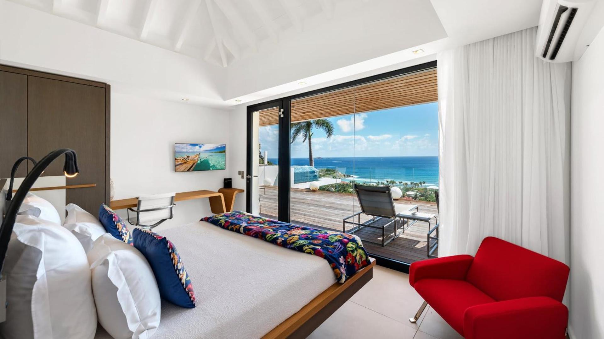 Architecture Jewel Set On A Hillside Villa St. Barthelemy Exterior photo