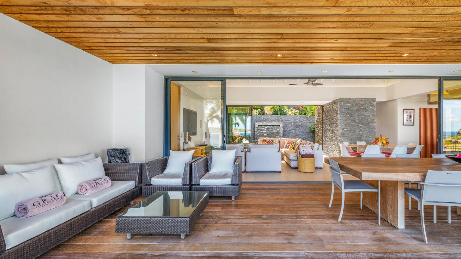 Architecture Jewel Set On A Hillside Villa St. Barthelemy Exterior photo