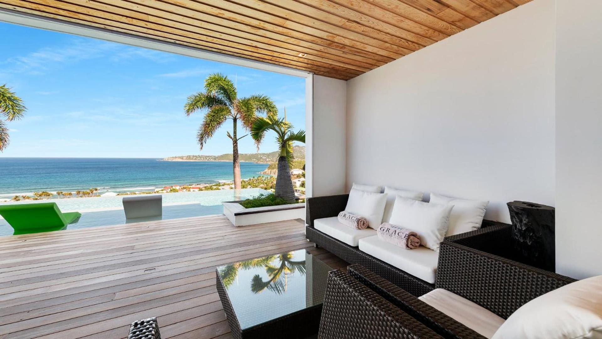 Architecture Jewel Set On A Hillside Villa St. Barthelemy Exterior photo