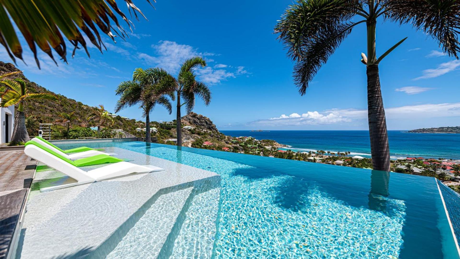 Architecture Jewel Set On A Hillside Villa St. Barthelemy Exterior photo