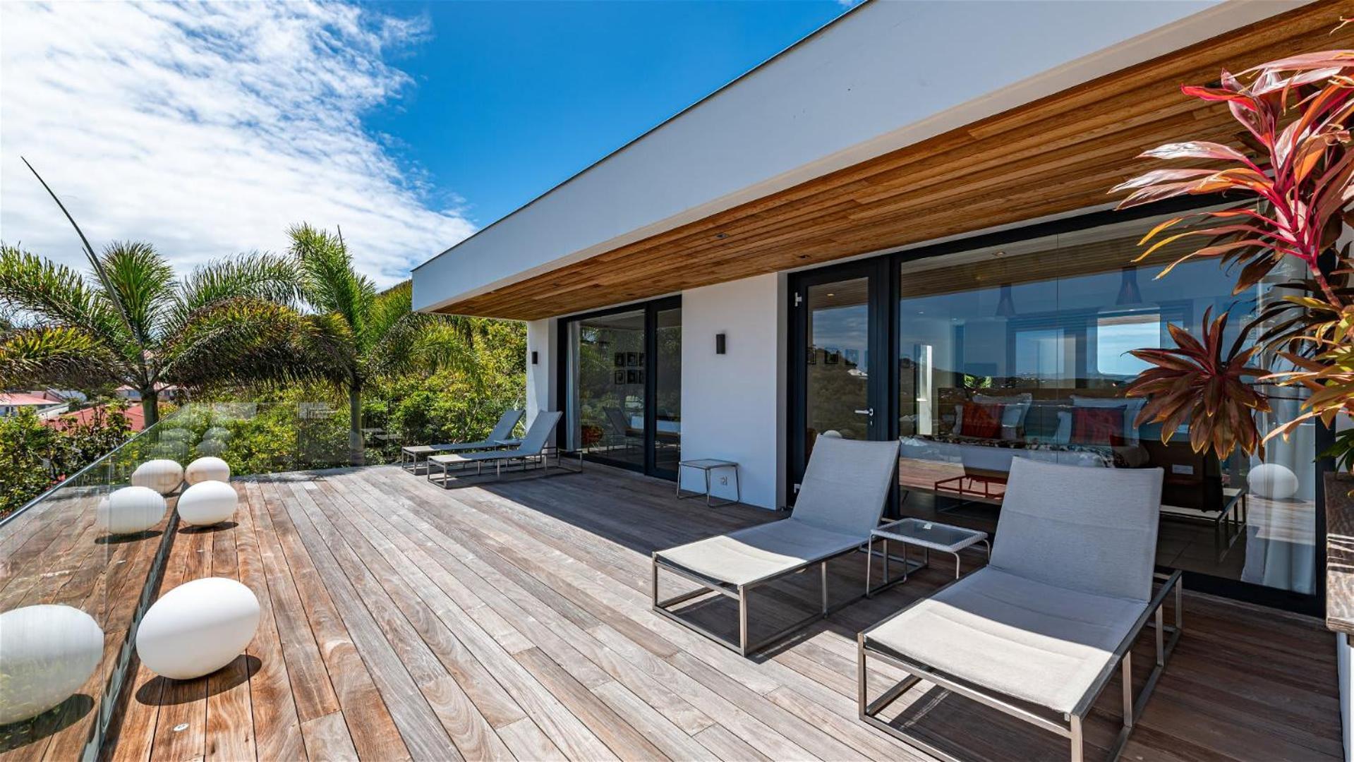 Architecture Jewel Set On A Hillside Villa St. Barthelemy Exterior photo