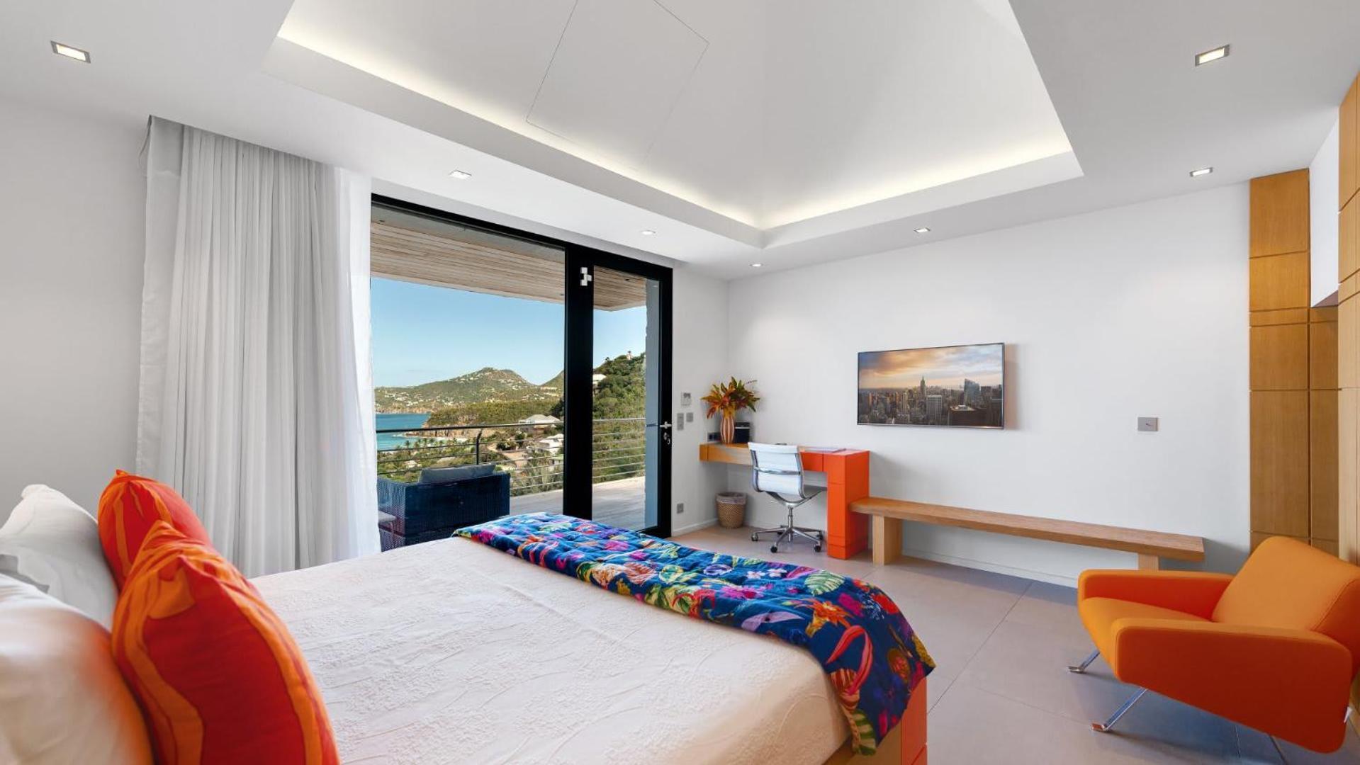 Architecture Jewel Set On A Hillside Villa St. Barthelemy Exterior photo
