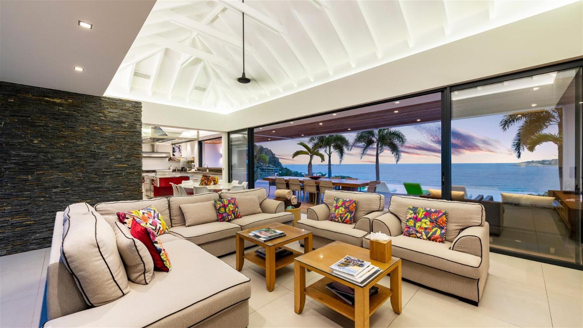Architecture Jewel Set On A Hillside Villa St. Barthelemy Exterior photo