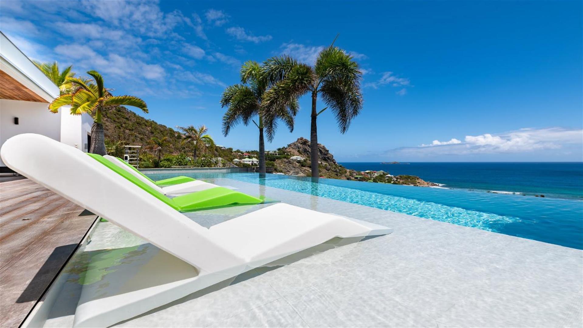 Architecture Jewel Set On A Hillside Villa St. Barthelemy Exterior photo
