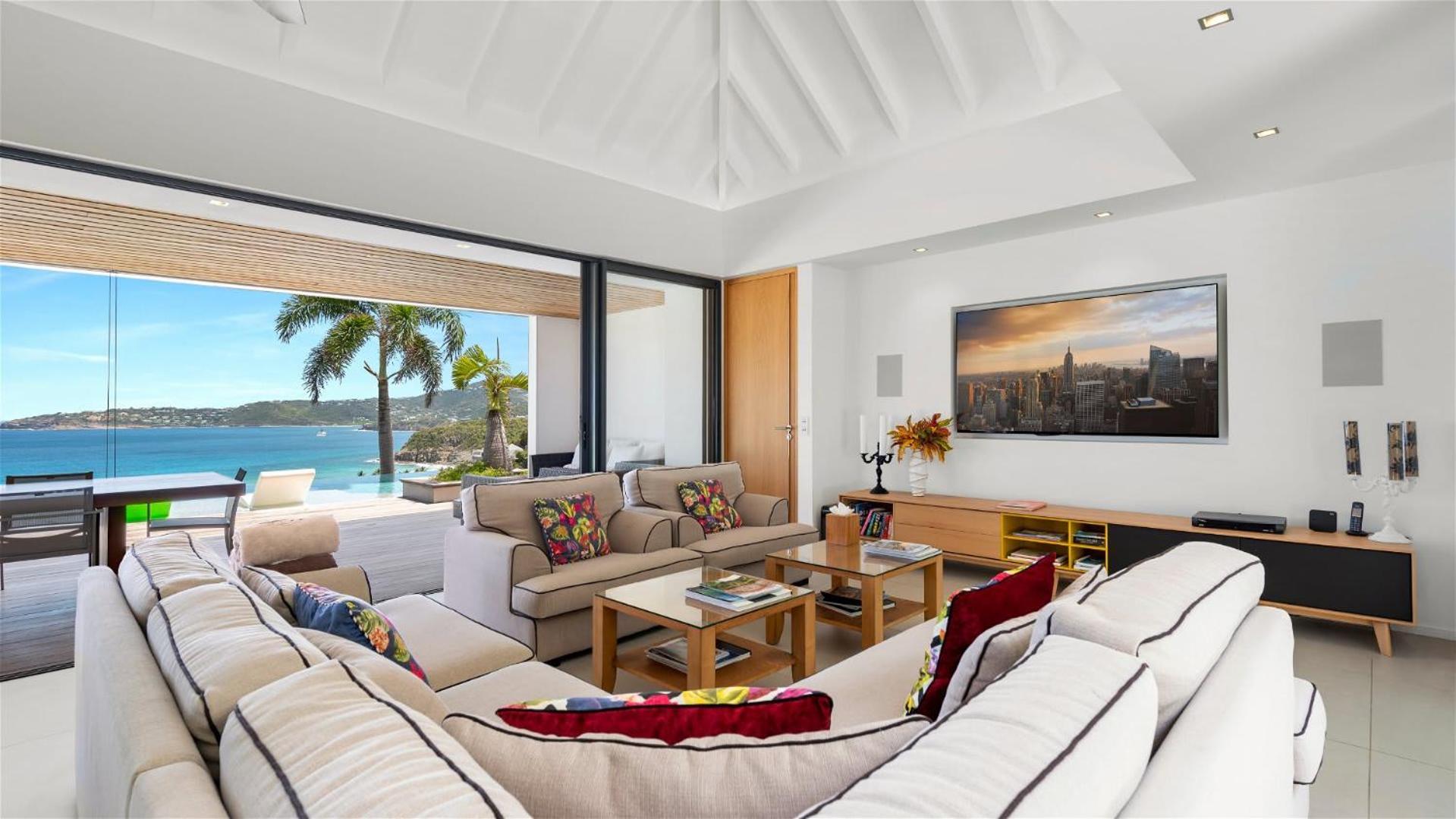 Architecture Jewel Set On A Hillside Villa St. Barthelemy Exterior photo
