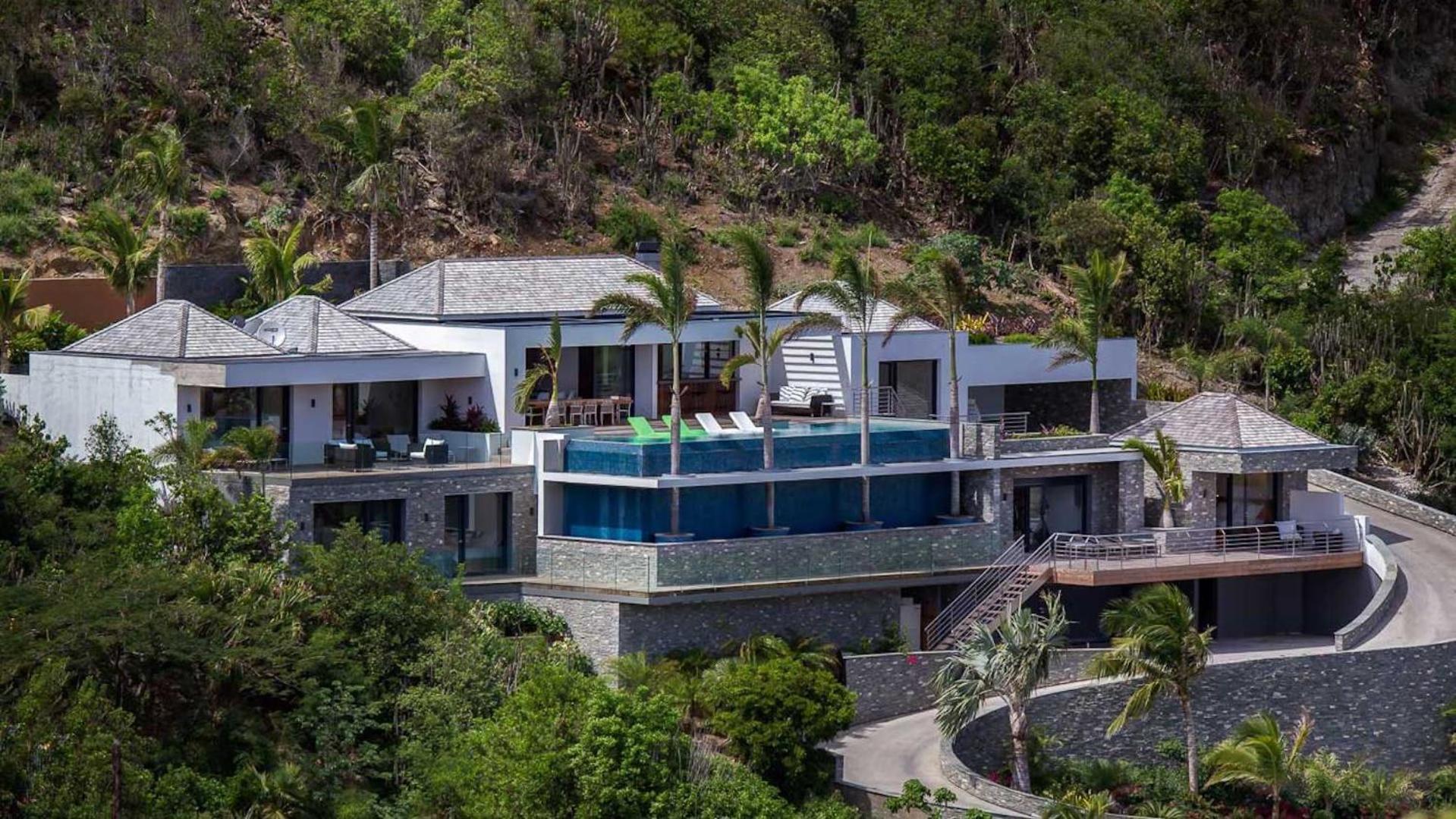 Architecture Jewel Set On A Hillside Villa St. Barthelemy Exterior photo