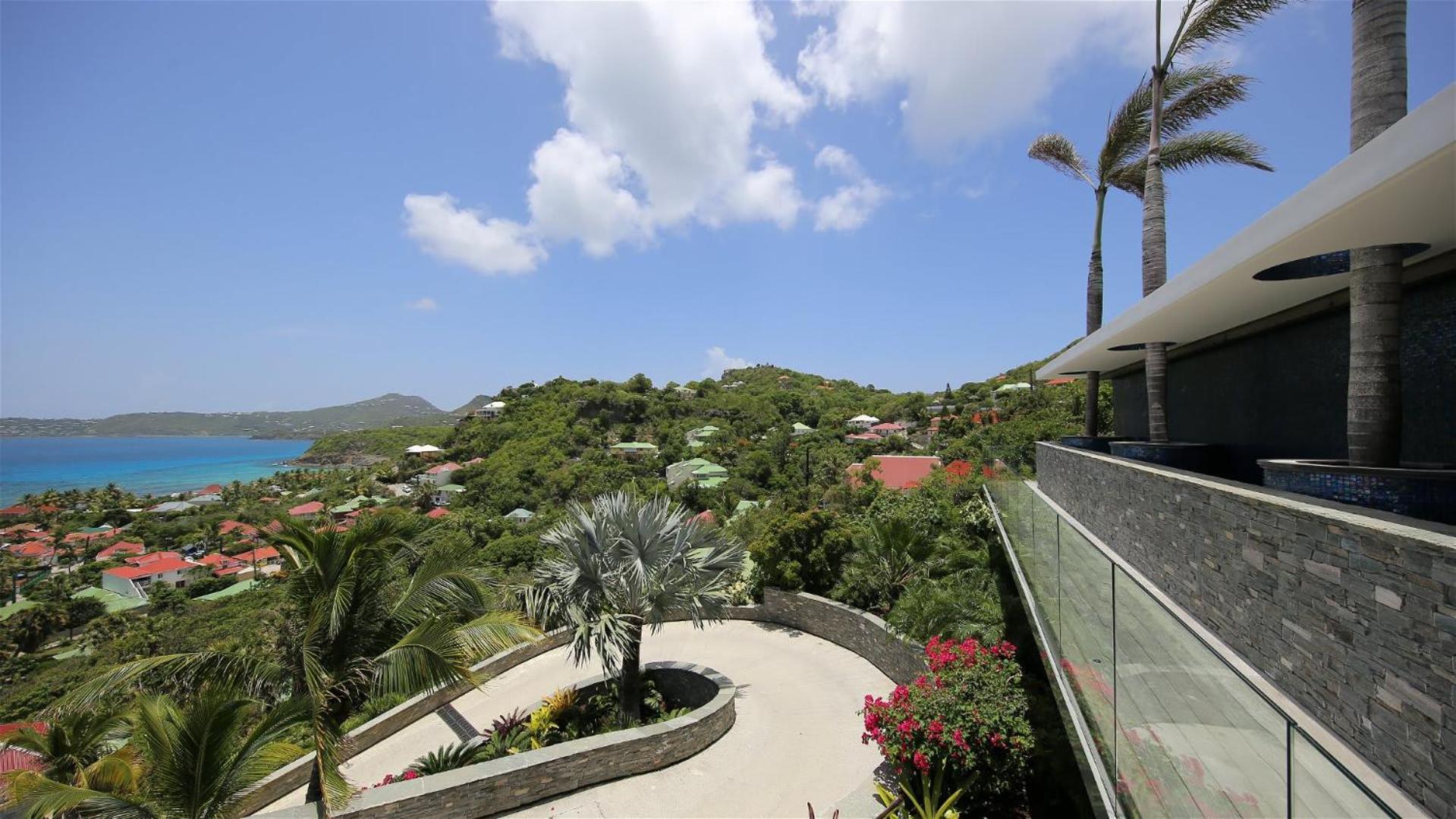 Architecture Jewel Set On A Hillside Villa St. Barthelemy Exterior photo