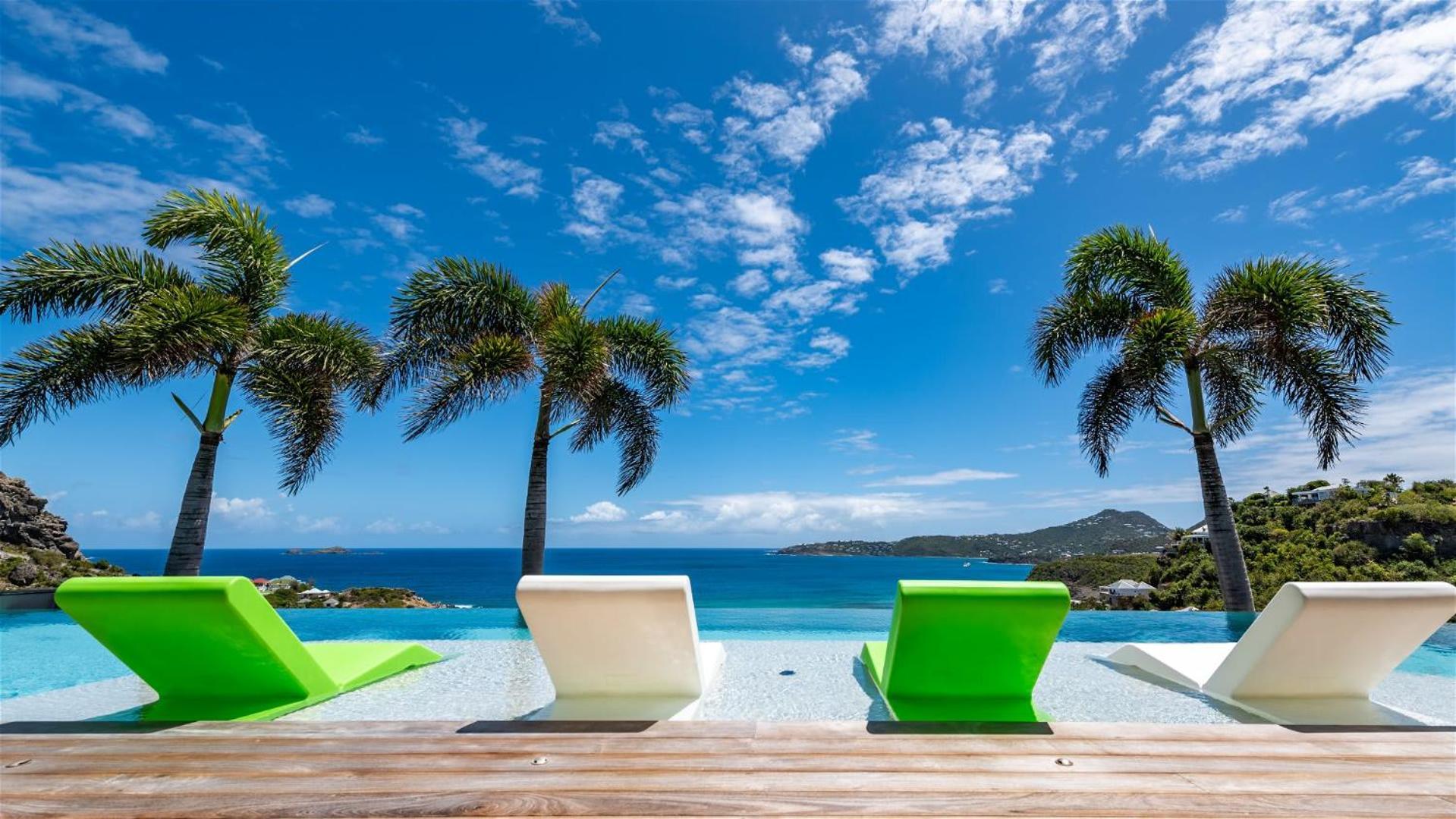 Architecture Jewel Set On A Hillside Villa St. Barthelemy Exterior photo