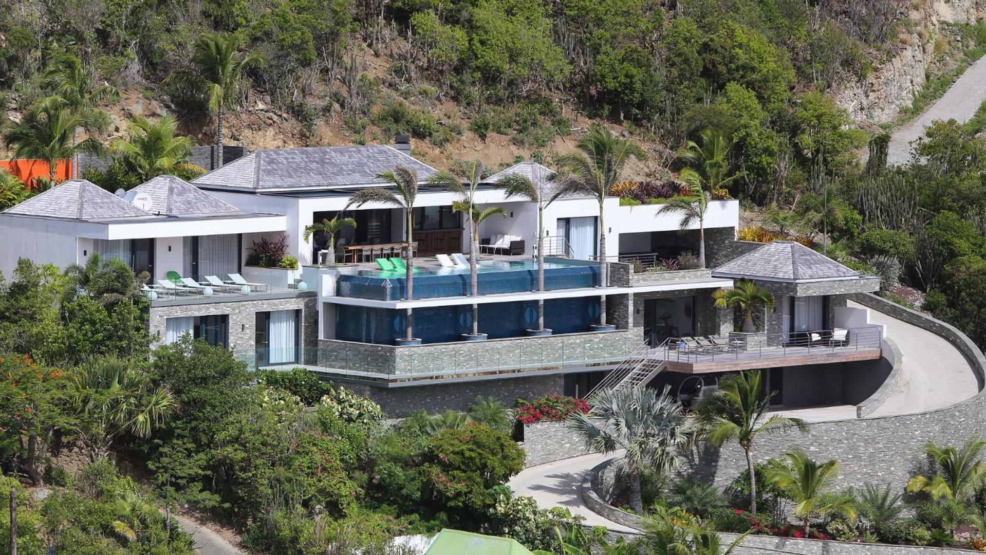 Architecture Jewel Set On A Hillside Villa St. Barthelemy Exterior photo